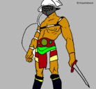 Dibujo Gladiador pintado por CRISTOBAL