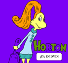 Dibujo Horton - Sally O'Maley pintado por deyaly