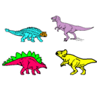 Dibujo Dinosaurios de tierra pintado por jhvggghb..bgg.g-g