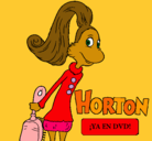 Dibujo Horton - Sally O'Maley pintado por HIGIYONI