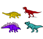 Dibujo Dinosaurios de tierra pintado por calos1406