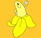 Dibujo Banana pintado por Dulce