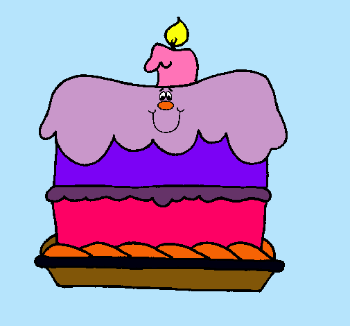 Pastel de cumpleaños