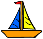 Dibujo Barco velero pintado por gabiel