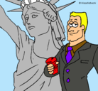 Dibujo Estados Unidos de América pintado por piuyiigddewtrjhjhgjbmb.m