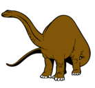 Dibujo Braquiosaurio II pintado por noelfernando