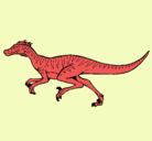 Dibujo Velociraptor pintado por escabadodes