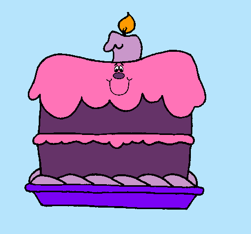 Pastel de cumpleaños