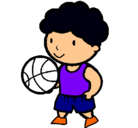 Dibujo Jugador de básquet pintado por jhomar