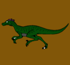 Dibujo Velociraptor pintado por juandiego