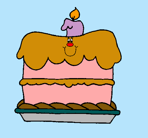 Pastel de cumpleaños