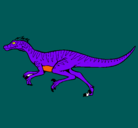 Dibujo Velociraptor pintado por claudialopezvalle