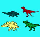 Dibujo Dinosaurios de tierra pintado por jorguee