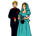 Dibujo Marido y mujer III pintado por mariaisabel