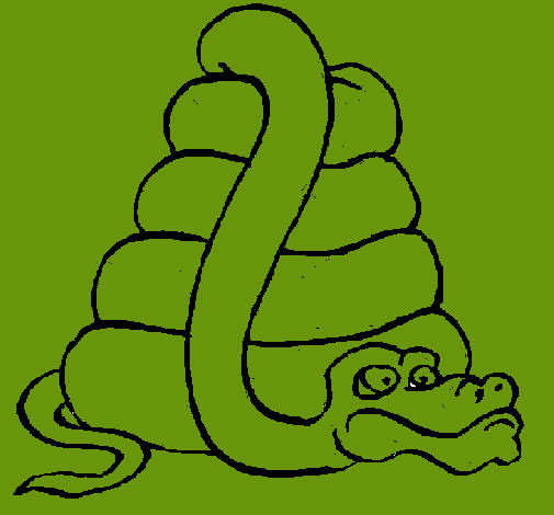 Serpiente grande