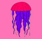 Dibujo Medusa pintado por CAROLINA