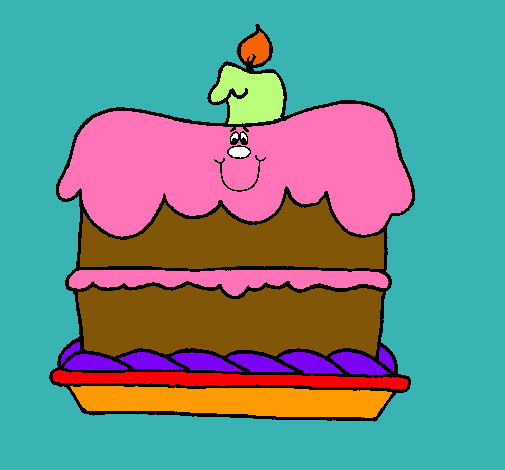 Pastel de cumpleaños