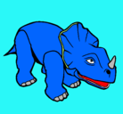 Dibujo Triceratops II pintado por emilio9