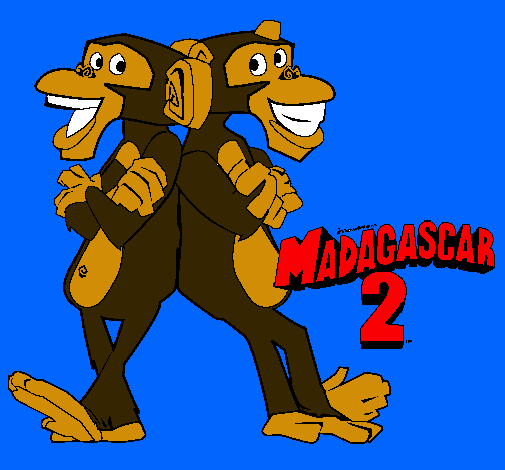 Madagascar 2 Manson y Phil 2