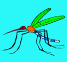 Dibujo Mosquito pintado por francesco