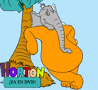 Dibujo Horton pintado por obed