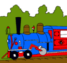 Dibujo Locomotora pintado por josegabriel