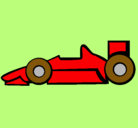 Dibujo Fórmula 1 pintado por jorge