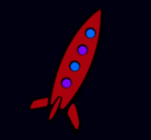 Dibujo Cohete II pintado por nicolas