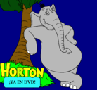 Dibujo Horton pintado por JOAQUIN
