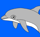 Dibujo Delfín pintado por nefertiti