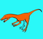 Dibujo Velociraptor II pintado por cfrtgregtryutyyt
