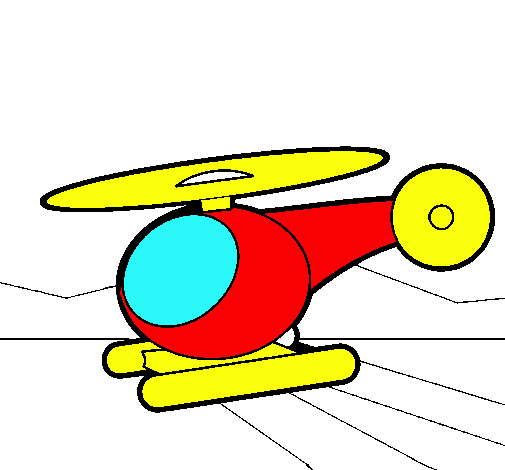 Helicóptero pequeño