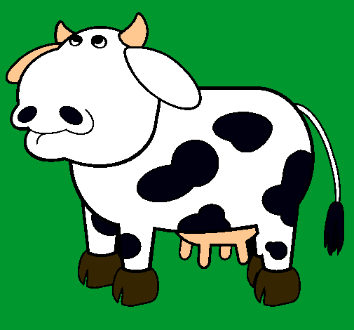 Vaca pensativa