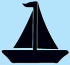 Dibujo Barco velero pintado por brian