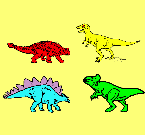 Dinosaurios de tierra