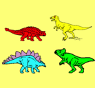Dibujo Dinosaurios de tierra pintado por rexvampiro