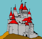 Dibujo Castillo medieval pintado por lautarocaligiuri.