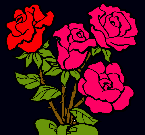 Ramo de rosas