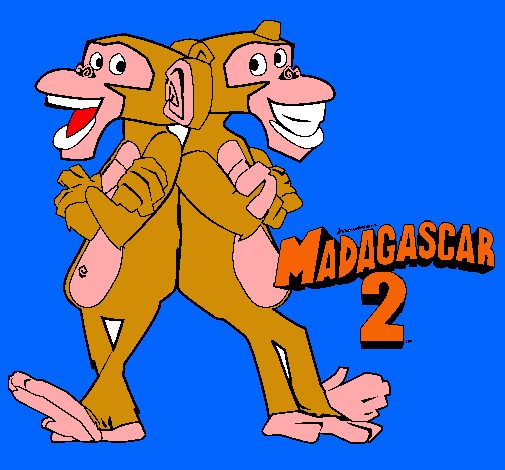 Madagascar 2 Manson y Phil 2