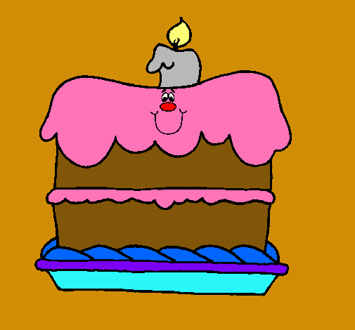 Pastel de cumpleaños