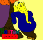 Dibujo Horton pintado por yamilet