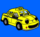 Dibujo Herbie Taxista pintado por julian