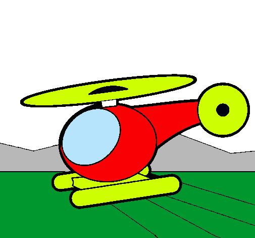 Helicóptero pequeño