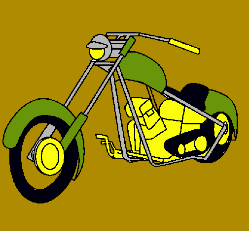 Dibujo de Moto pintado por Edgar en Dibujos.net el día 16-08-10 a las