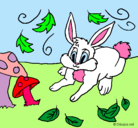 Dibujo Conejo pintado por erimar