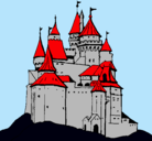 Dibujo Castillo medieval pintado por ian