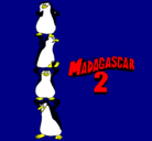 Dibujo Madagascar 2 Pingüinos pintado por agusjuanjo