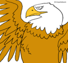 Dibujo Águila Imperial Romana pintado por sandra