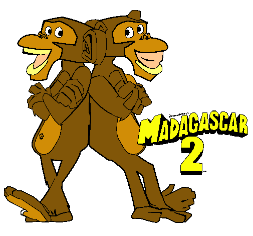 Madagascar 2 Manson y Phil 2