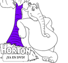 Dibujo Horton pintado por pepeagustina